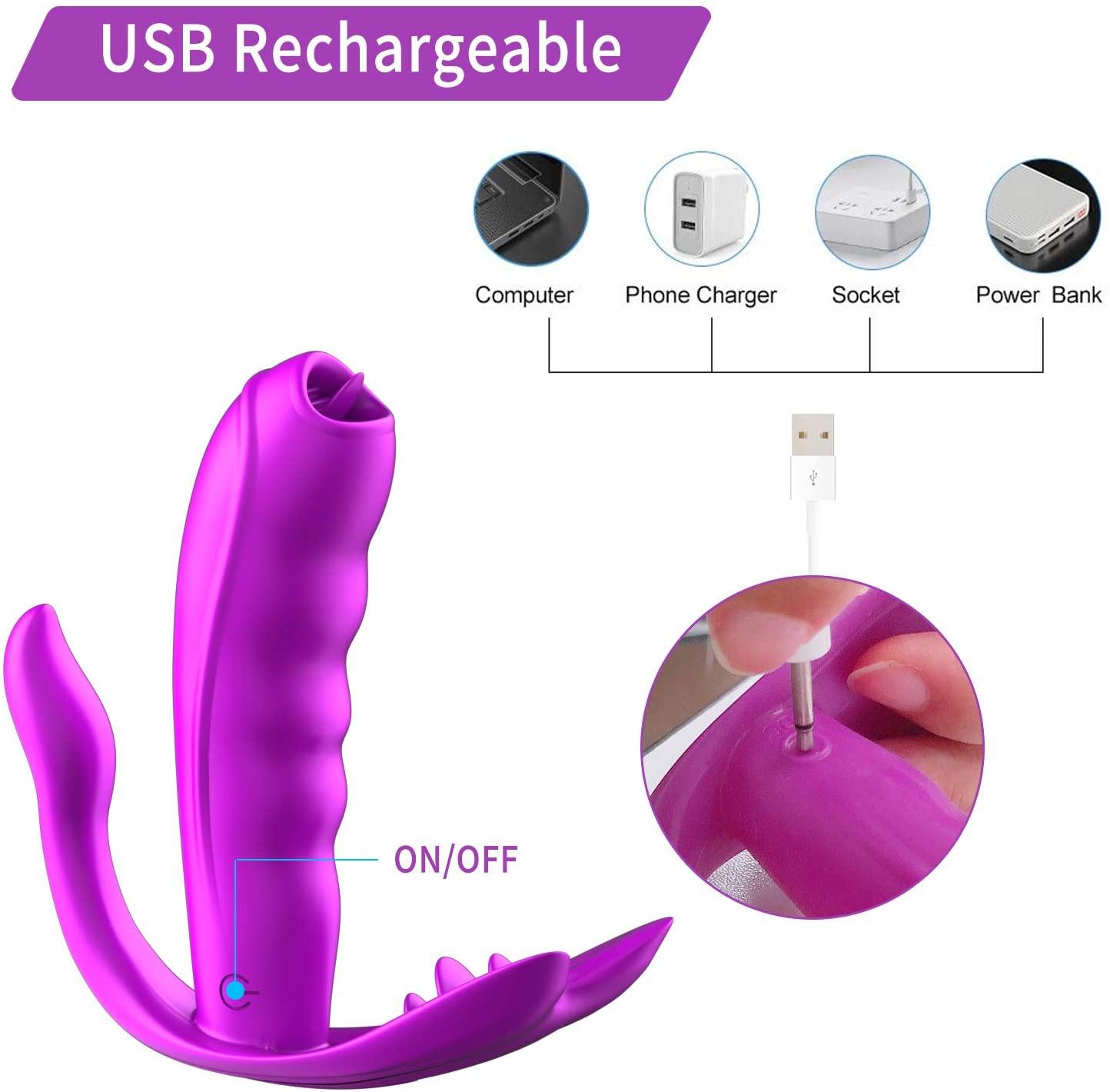 Vibrador portatil con estimulador de clitoris y anal - PARAIRAVENUS.COM