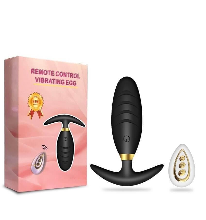 Vibrador anal con control remoto para hombres y mujeres - PARAIRAVENUS.COM