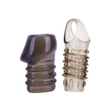 Pack de 2 fundas de silicona para agrandar el pene, fundas agrandadoras de pene - PARAIRAVENUS.COM