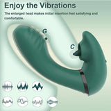 Consolador con lengua vibrador masajeador de clítoris - PARAIRAVENUS.COM